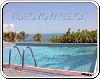 piscine secondaire(troisième niveau) de l'hôtel Maya Caribe en Cancun Mexique