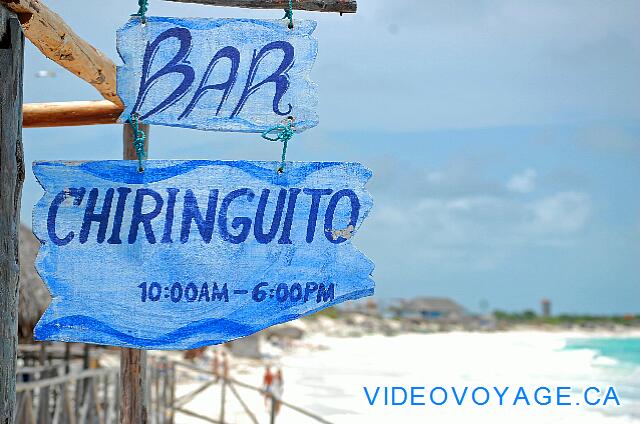 Cuba Cayo Largo Sol Cayo Largo L'affiche sur la plage avec l'horaire