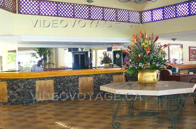 Republique Dominicaine Puerto Plata Fun Tropical Royal The reception of the hotel.