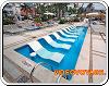 Piscine pour chaises longues de l'hôtel Buenaventura Grand en Puerto Vallarta Mexique