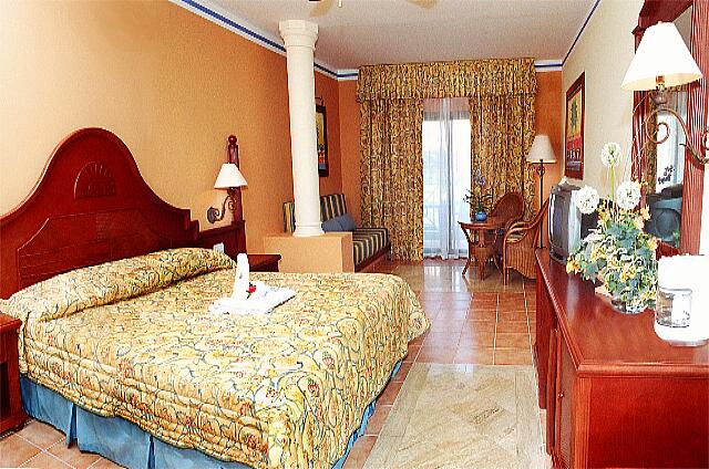 Republique Dominicaine Punta Cana Gran Bahia Principe La suite junior est le seul choix de chambre dans les trois sections de l'hôtel.