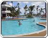 Animation pool of the hotel Occidental Grand Punta Cana in Punta Cana Republique Dominicaine