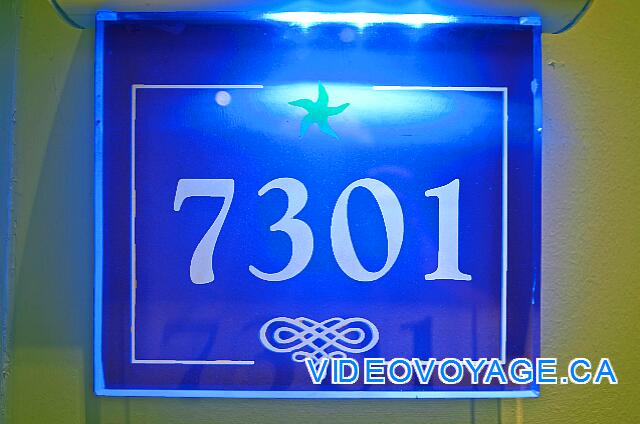 Mexique Punta Cana Grand Hotel Bavaro  The room numbers are displayed ...