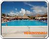 Master pool of the hotel Allegro Playacar in Playa del Carmen Mexique