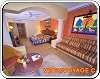 Suite Junior Hacienda de l'hôtel Bahia Principe Tulum en Riviera Maya Mexique