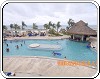 Master pool of the hotel Dreams Tulum in Riviera Maya Mexique