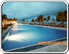 Secondary pool of the hotel Dreams Tulum in Riviera Maya Mexique