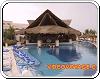 pool with bar of the hotel Excellence Riviera Cancun in Puerto Morelos Mexique