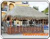 Bar Trade Winds beach bar of the hotel Gran Porto Real in Playa del Carmen Mexico