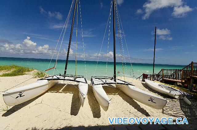Cuba Cayo Santa Maria Playa Cayo Santa Maria At the nautical center, catamarans and sailboats are available.