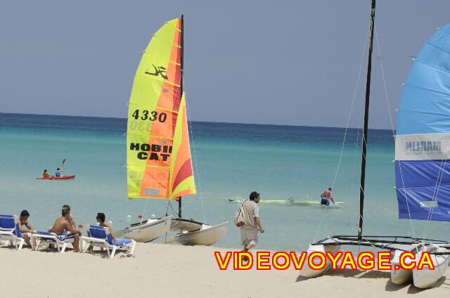 Cuba Varadero Solymar Catamarán, Volier, pédalot, windsurf, kayak, banana boat ...