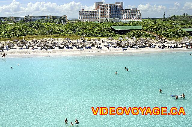 Cuba Varadero blau Varadero La hermosa playa de la Blau Hotel. Sin algas, sin arrecife, una ligera pendiente, ...