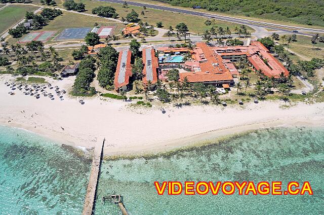 Cuba Varadero Oasis Islazul An aerial view of the Oasis hotel which is located near Varadero.