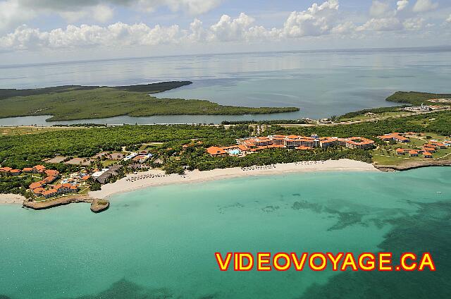 Cuba Varadero Naviti Varadero An aerial photograph of the entire site, the Hotel Be Live Varadero 1920 is located in the resort center.