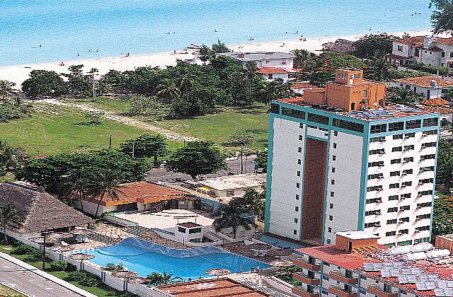 Cuba Varadero Sun Beach By Excellence Style Hotels The beach is on the other side of the First Avenue.
