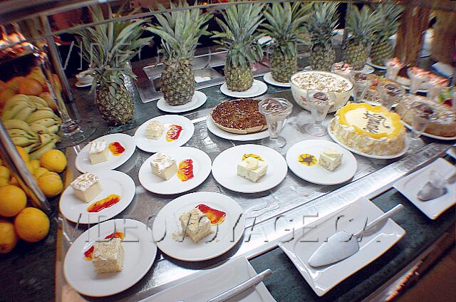 Mexique Cancun Grand Oasis Cancun Algunos postres.