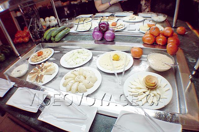 Mexique Cancun Grand Oasis Cancun Otros quesos y galletas