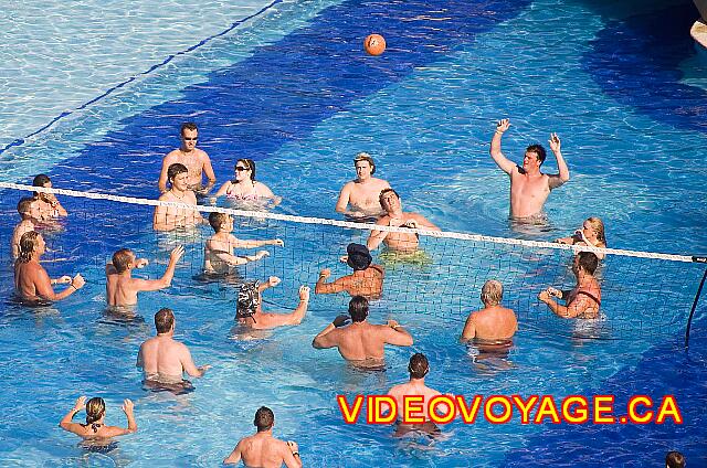 Mexique Cancun Riu Caribe Muchos jugadores.