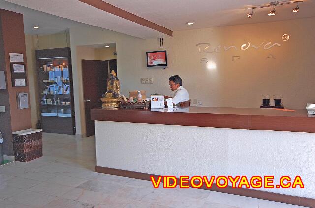 Mexique Cancun Riu Caribe The reception of the SPA.