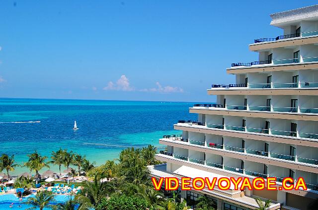 Mexique Cancun Riu Caribe Ofrece una hermosa vista.
