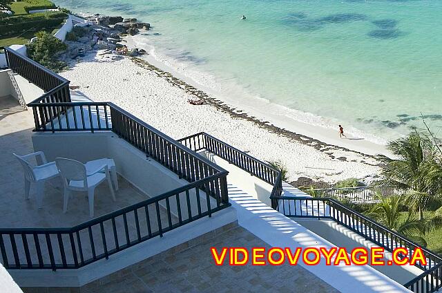 Mexique Cancun Riu Caribe The balconies.