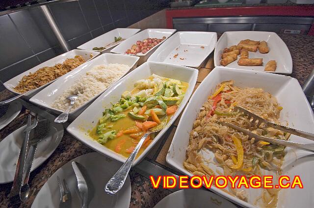 Mexique Cancun Riu Caribe Otros platos calientes.