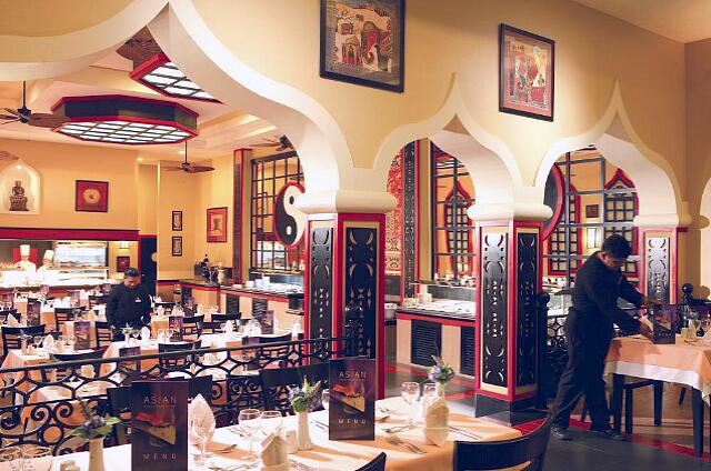 Mexique Cancun Riu Caribe Un buen restaurante.