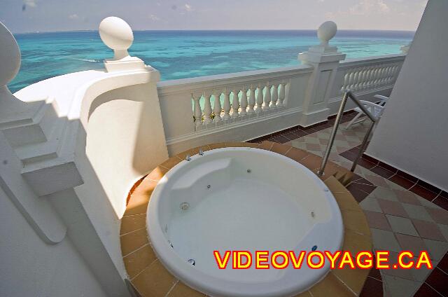 Mexique Cancun Riu Palace Las Americas Una hermosa vista desde el balcón.