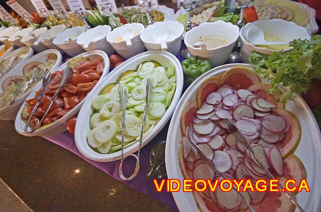 Mexique Cancun Riu Palace Las Americas Other vegetables and salad dressings.