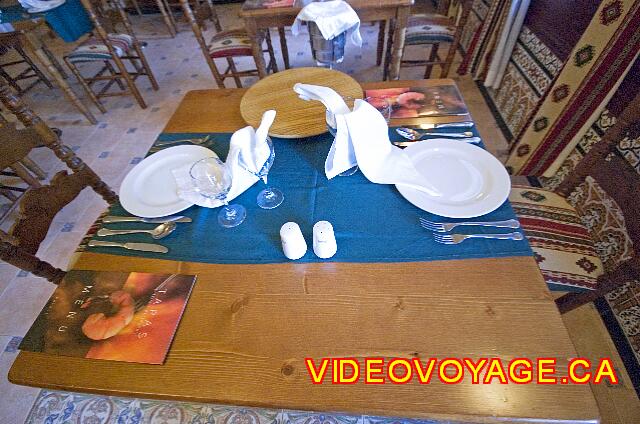 Mexique Cancun Riu Palace Las Americas La presentación de las tablas.