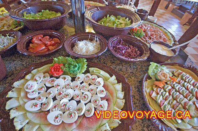 Mexique Cancun Riu Palace Las Americas Algunas opciones el buffet principal.