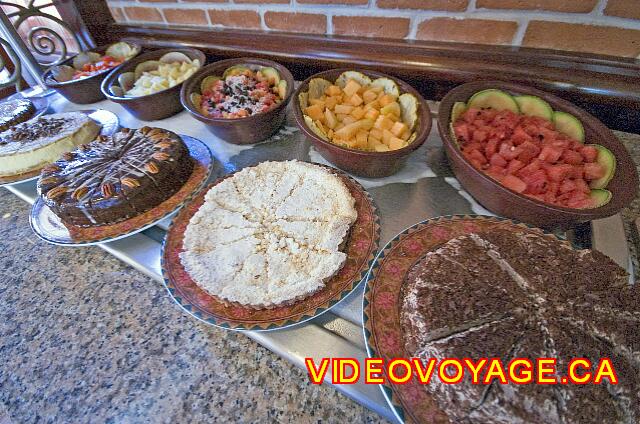 Mexique Cancun Riu Palace Las Americas Desserts!