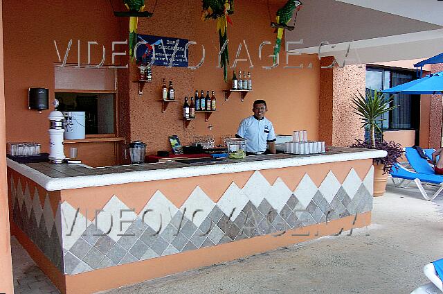 Mexique Cancun Tucancun El bar de la piscina secundaria