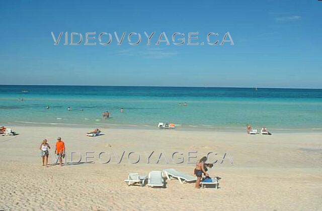 Cuba Cayo-Coco Iberostar Cayo-Coco/Mojito Une photographie avant la tempête de 2002. La plage était alors plus large.