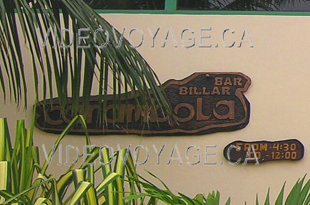 Cuba Cayo-Coco Melia Cayo-Coco bar billar carambola de 16h30 à 24h00