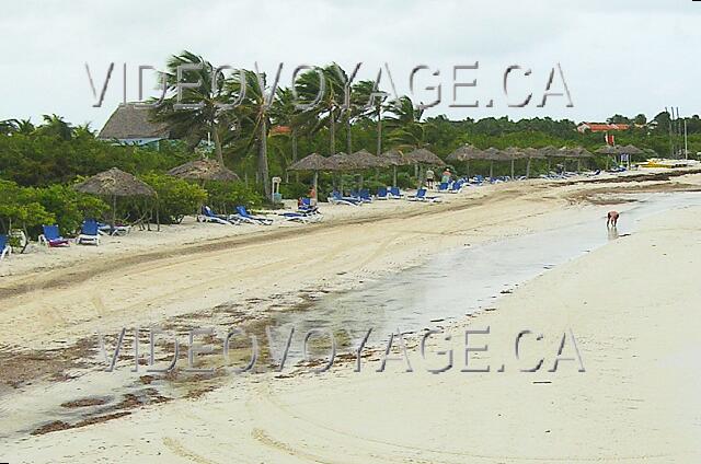 Cuba Cayo Guillermo Melia Cayo Guillermo El sombrillas y tumbonas muchos hacia el oeste, a continuación, el centro de deportes acuáticos.