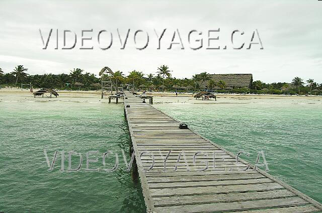 Cuba Cayo Guillermo Melia Cayo Guillermo The quay.