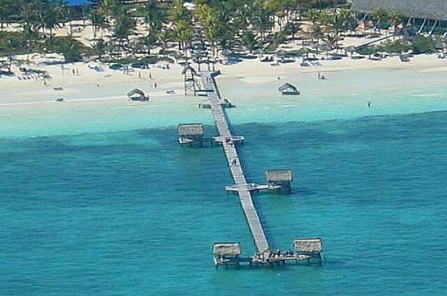 Cuba Cayo Guillermo Melia Cayo Guillermo The Melia Cayo Guillermo is known for its long dock.