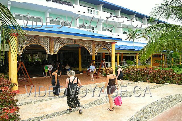 Cuba Cayo Guillermo Melia Cayo Guillermo The rear exit of the Lobby.