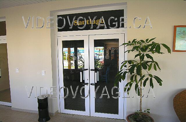 Cuba Cayo-Coco Hotel Playa Coco The entrance of the Santiago room that is used for the seafood restaurant.