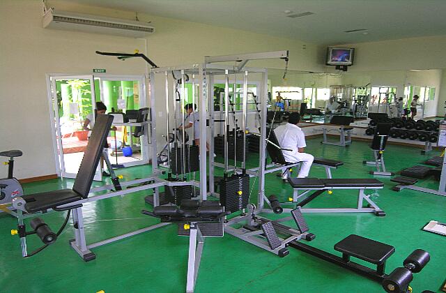 Cuba Cayo-Coco Hotel Playa Coco The gym with new equipment.