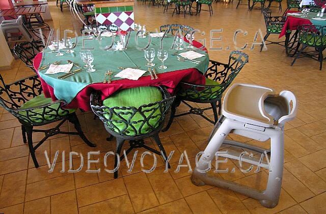 Cuba Cayo-Coco Hotel Playa Coco Recent highchairs for children.