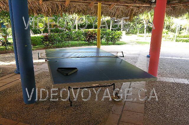 Cuba Cayo-Coco Sol Cayo-Coco Una mesa de ping pong, cerca de la Casa Club.