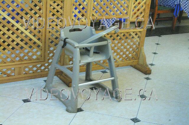 Cuba Cayo-Coco Sol Cayo-Coco High chairs are available.