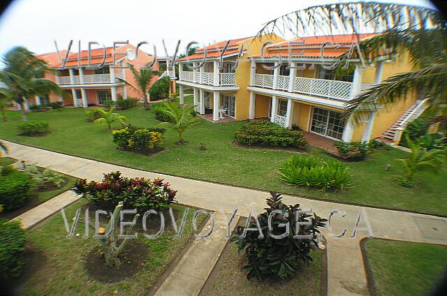 Cuba Cayo Guillermo Sol Cayo Guillermo The landscaping around the buildings of the rooms.