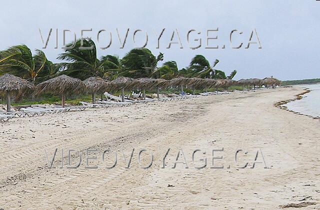 Cuba Cayo Guillermo Sol Cayo Guillermo To the west beach is shallower.