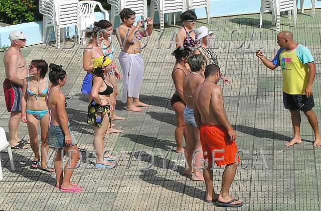 Cuba Cayo-Coco TRYP Cayo-Coco Una clase de baile.