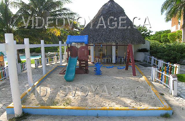 Cuba Cayo-Coco TRYP Cayo-Coco A mini-club near the pool children unfortunately little used by clients.