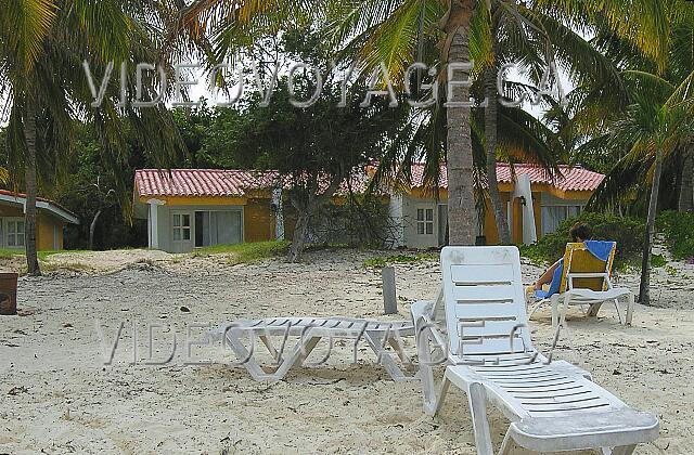 Cuba Cayo Guillermo hotel Club Cayo Guillermo Algunas de las habitaciones cerca de la playa.