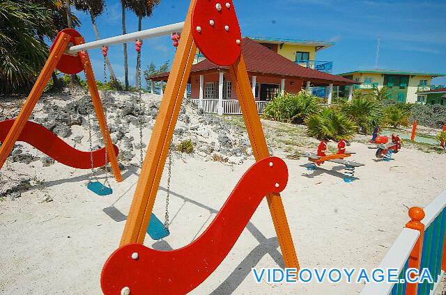 Cuba Cayo Largo Ole Playa Blanca The terrain of the mini-club games.